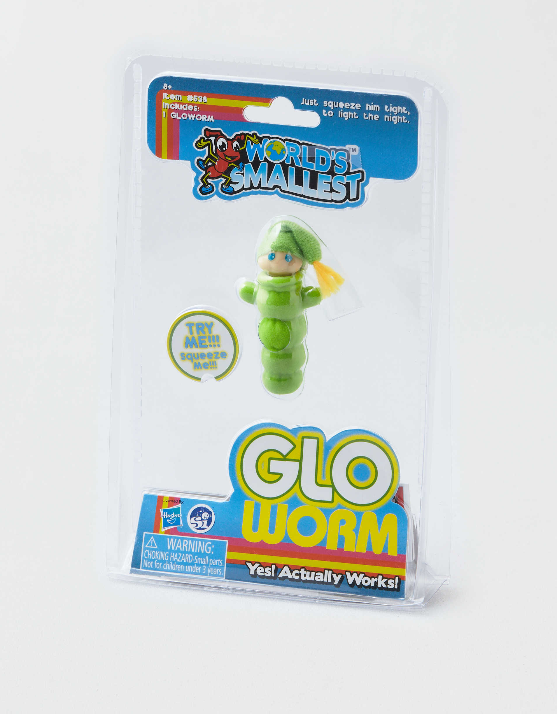 world's smallest glo worm