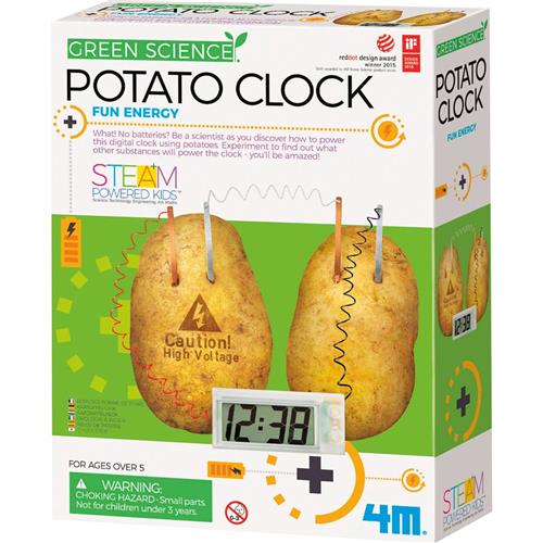 Green Science Potato Clock Toy Town
