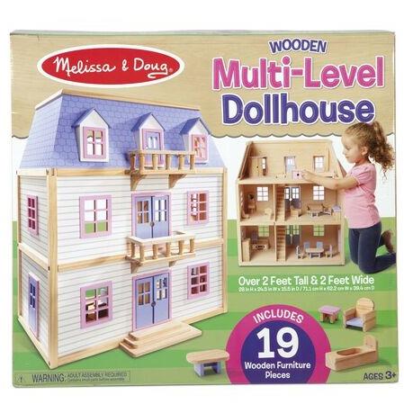 Multi-Level Dollhouse- Melissa and Doug